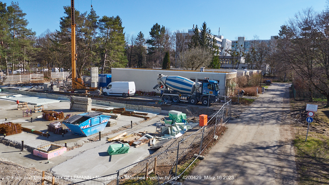 16.03.2023 - Haus für Kinder in der Quiddestraße 3 in Neuperlach